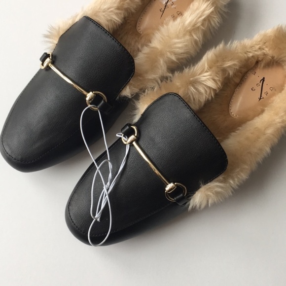 A New Day Rebe Backless Loafer Mules New Black - Picture 6 of 8